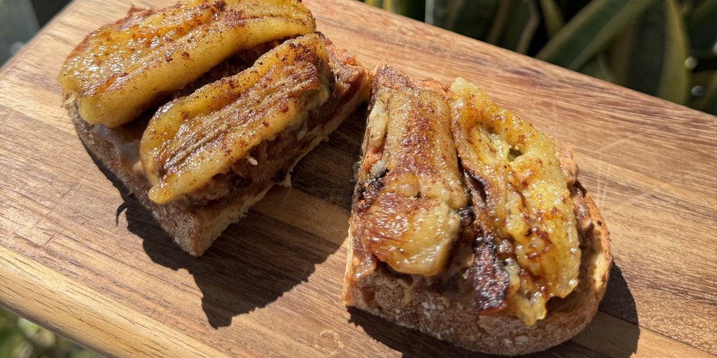 Tostada dulce caramelizada